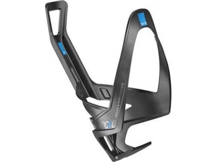 Košík Elite Rocko Carbon, černý matt/modrá