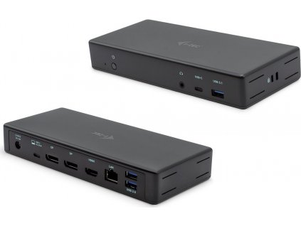 I-TEC USB-C Triple Display Docking Station, Power Delivery 85W, kompatibilní s Thunderbolt3