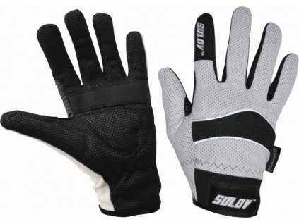 Zimní rukavice SULOV pro běžky i cyklo, bílé, vel.M