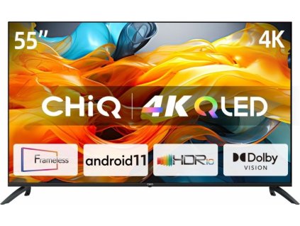 CHiQ U55QG7L TV 55" + 2 roky prodloužená záruka