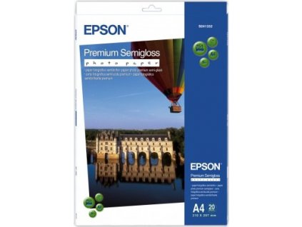 Epson papír A4 Premium Semigloss Photo - 20 sheets