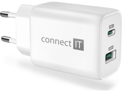 connect it wanderer2 gan nabijeci adapter 1 usb c 1xusb a 33w pd bila ien507153