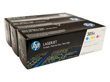 hp 305a cmy 3 pack toner 3 x 2600 str cf370am pro ljp 300 400 m475 ce411a ien172814
