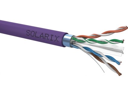 SOLARIX kabel, CAT6, FTP LSOH, 500m, špulka