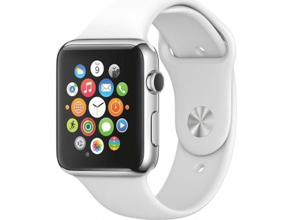 Tactical silikonový řemínek pro Apple Watch 4 44mm White - bílý