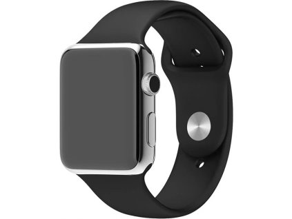 tactical silikonovy reminek pro apple iwatch 1 2 3 38mm black ien334169