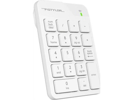 a4tech bezdratova numericka klavesnice fstyler usb nano bila ien508734