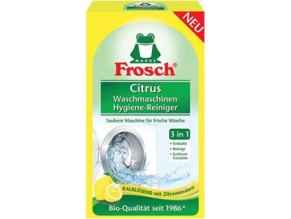 Frosch EKO Hygienický čistič pračky Citrón (250g)