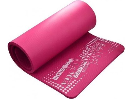 LifeFit Yoga Mat Exkluziv Plus, 180x60x1,5cm, světle růžová