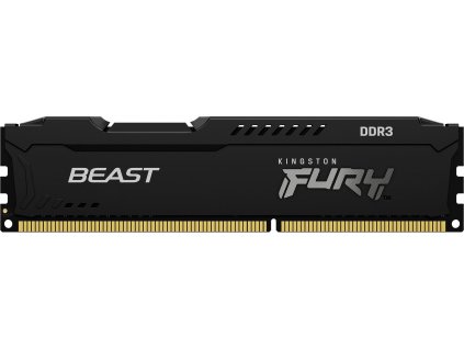 Kingston Fury Beast DIMM DDR3 4GB 1600MHz černá