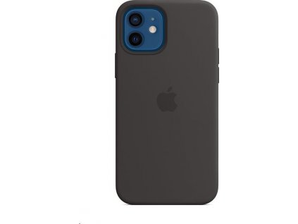 Apple iPhone silikonový kryt s MagSafe pro iPhone 12/12 Pro Black