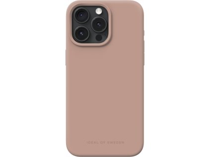 Silikonový ochranný kryt s Magsafe iDeal Of Sweden pro iPhone 15 Pro Max Blush Pink