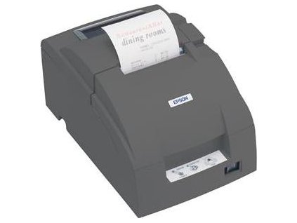 Epson TM-U220B-057, serial, černá, se zdrojem, řezačka