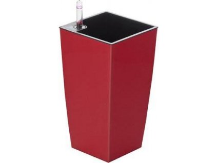 Samozavlažovací květináč G21 Linea mini červený 26 cm