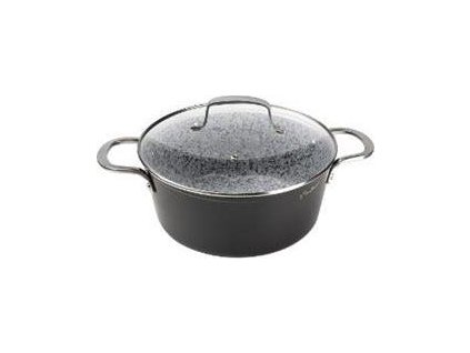 Lamart LT1254 Kastrol s poklicí GRANIT, 24 cm