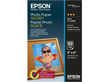 Epson Photo Paper Glossy 10x15cm 50 listů