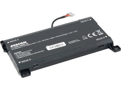 avacom baterie pro hp omen 17 tpn q195 li pol 14 4v 5972mah 86wh 12 pinovy konektor ien512359