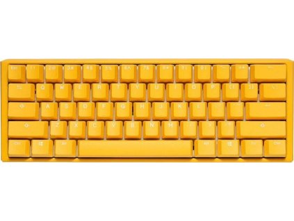 Ducky One 3 Yellow Mini herní klávesnice, RGB LED - MX-Blue (US)