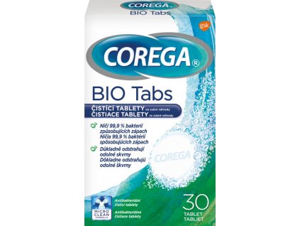 Corega čistící tablety 30ks antibakteriální