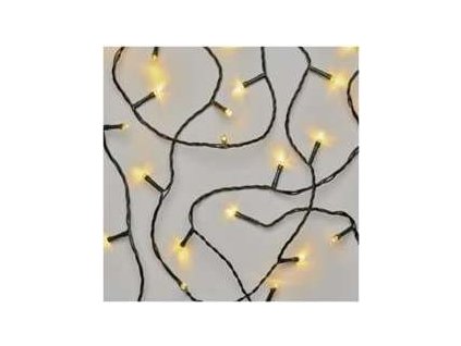 LED vánoční řetěz, 5,6 m, 3x AA, venkovní i vnitřní, teplá bílá, časovač