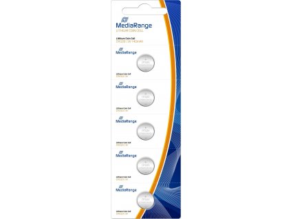 MediaRange Premium Lithium baterie CR1220, 3V, 5ks