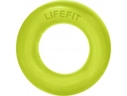Posilovač prstů LIFEFIT RUBBER RING zelený