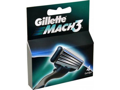 Gillette Mach3 Náhradní břity, 5 ks