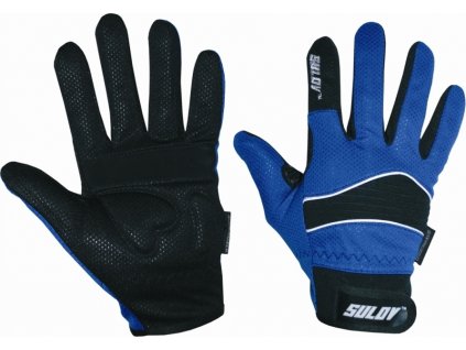 Zimní rukavice SULOV pro běžky i cyklo, modré, vel.M