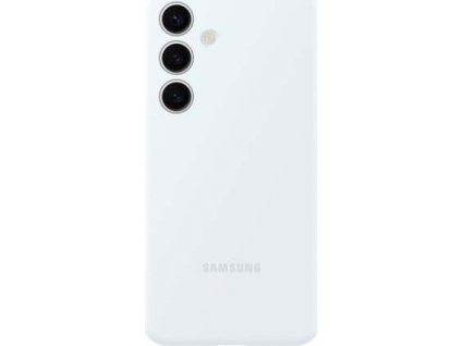 Samsung silikonový zadní kryt pro Samsung Galaxy S24 bílý