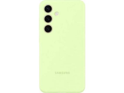 Samsung silikonový zadní kryt pro Samsung Galaxy S24 zelený