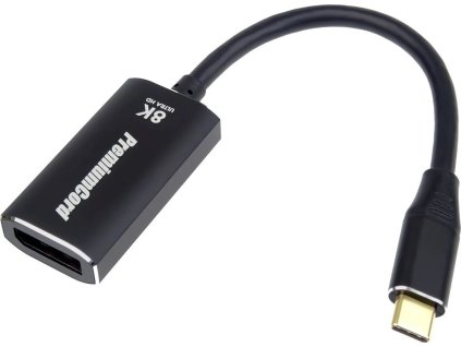 premiumcord adapter usb c na displayport dp1 4 8k 60hz a 4k 120hz ien488870