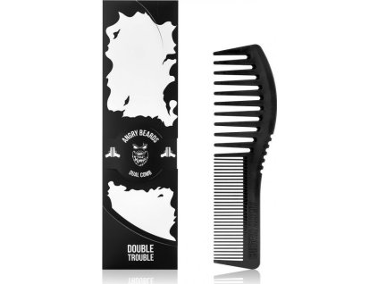 Angry Beards Dual Comb - karbonový hřeben