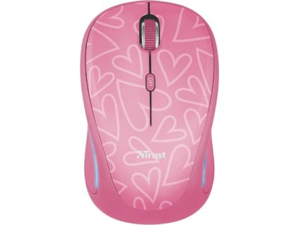 Trust Yvi FX Wireless Mouse - pink