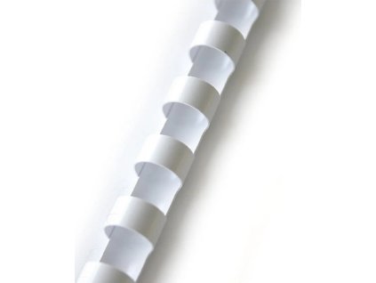 plastove hrbety 100ks 8mm bile ien129509