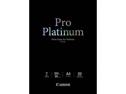 Canon PT-101 A4 Photo Paper Pro Platinum 20sheets 300g/m2