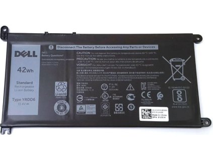 dell baterie 3 clankova 42wh li ion pro inspiron 3780 5590 vostro 5490 5590 ien511436