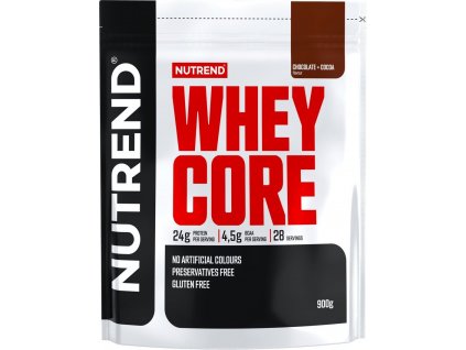 Nutrend WHEY CORE 900 g, čokoláda+kakao