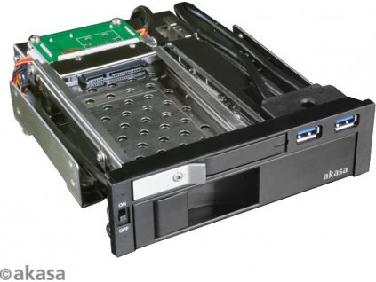 AKASA Lokstor M51 pro 2,5" / 3,5" SATA HDD disky, 2xUSB 3.0