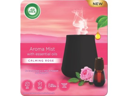 Air Wick aroma vaporizér + náplň Svůdná vůně růže