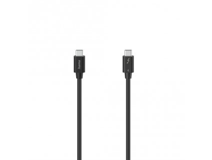 Hama Thunderbolt 4 kabel, USB-C, 0,8 m, 40 Gb/s, 100 W