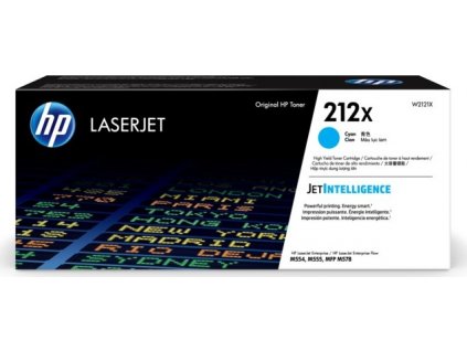 HP 212X LaserJet azurová tonerová kazera, W2121X