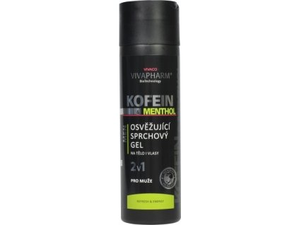 Vivapharm Kofein a Menthol Sprchový gel 2v1 pro muže 200ml