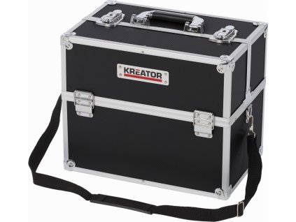 Kreator KRT640301B - Hliníkový kufr 360x230x300mm černý