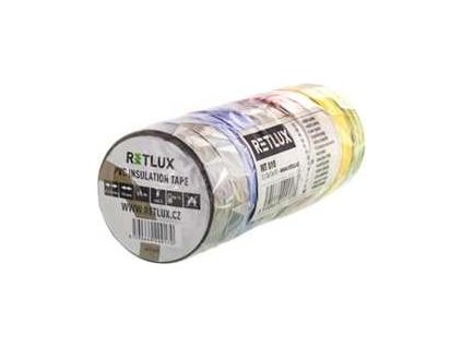 Retlux RIT 010 Izolační páska 0,13 mm x 15 mm x 10 m, 10 ks