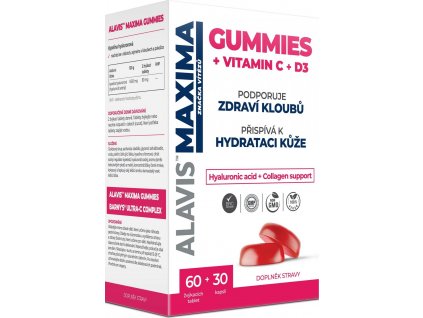 ALAVIS MAXIMA Gummies 60 tablet + 30 kapslí