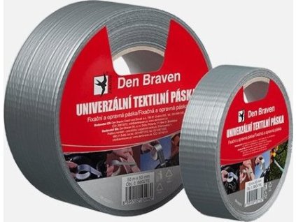 Den Braven Univerzální lepící textilní páska - 50mmx25m