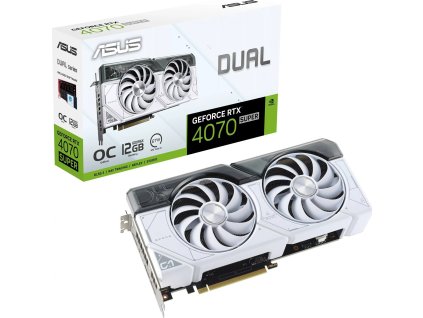 ASUS DUAL-RTX4070S-O12G-WHITE