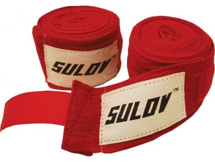 Box bandáž SULOV nylon 4m, 2ks, červená