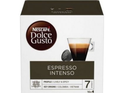NESCAFÉ® Dolce Gusto® Espresso Intenso kávové kapsle, 16 ks