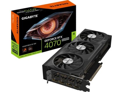 GIGABYTE GeForce RTX 4070 SUPER WINDFORCE OC 12G